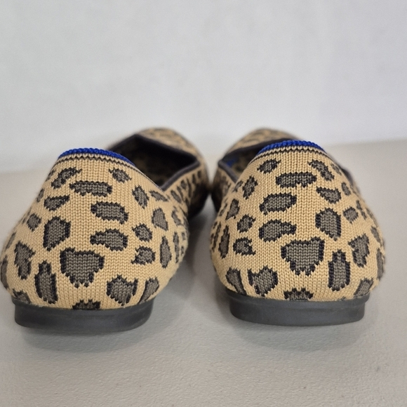 Rothy's The Loafer Spotted Leopard Print Round Toe Slip-On Flats Shoes - Size 8* - Picture 6 of 16